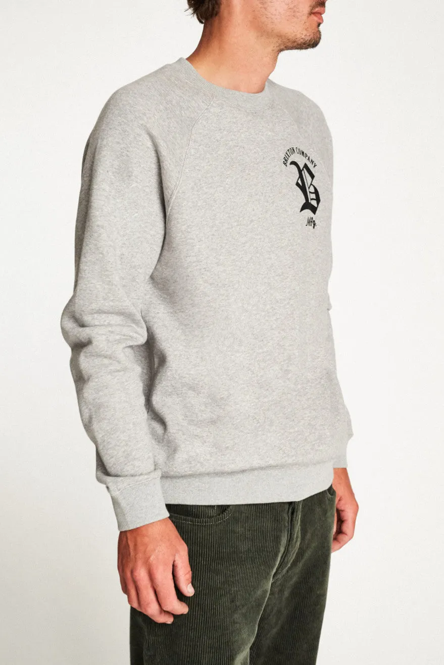 Rawson Crew Fleece - Heather Grey