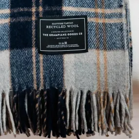 Recycled Wool Heritage Tartan Blanket