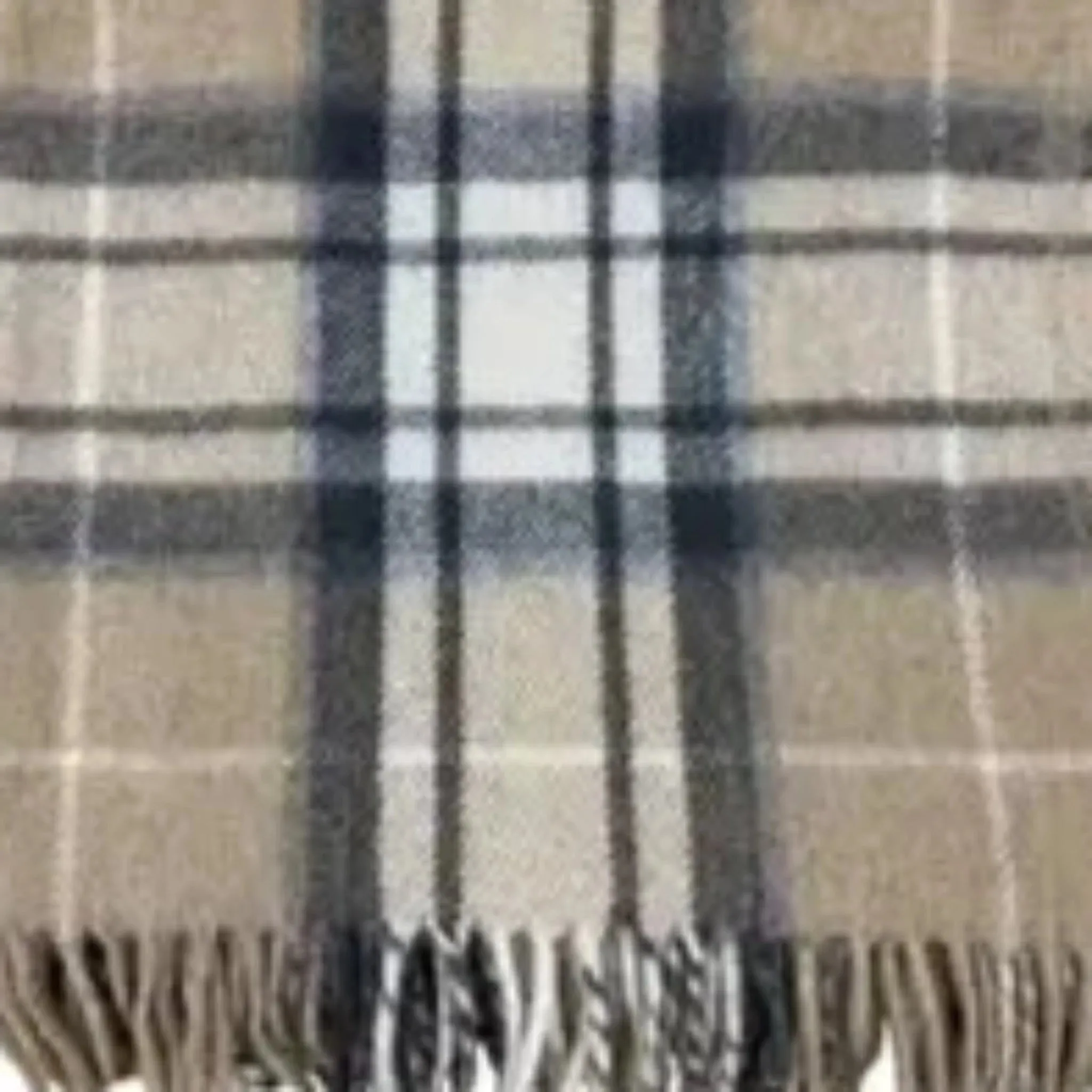 Recycled Wool Heritage Tartan Blanket