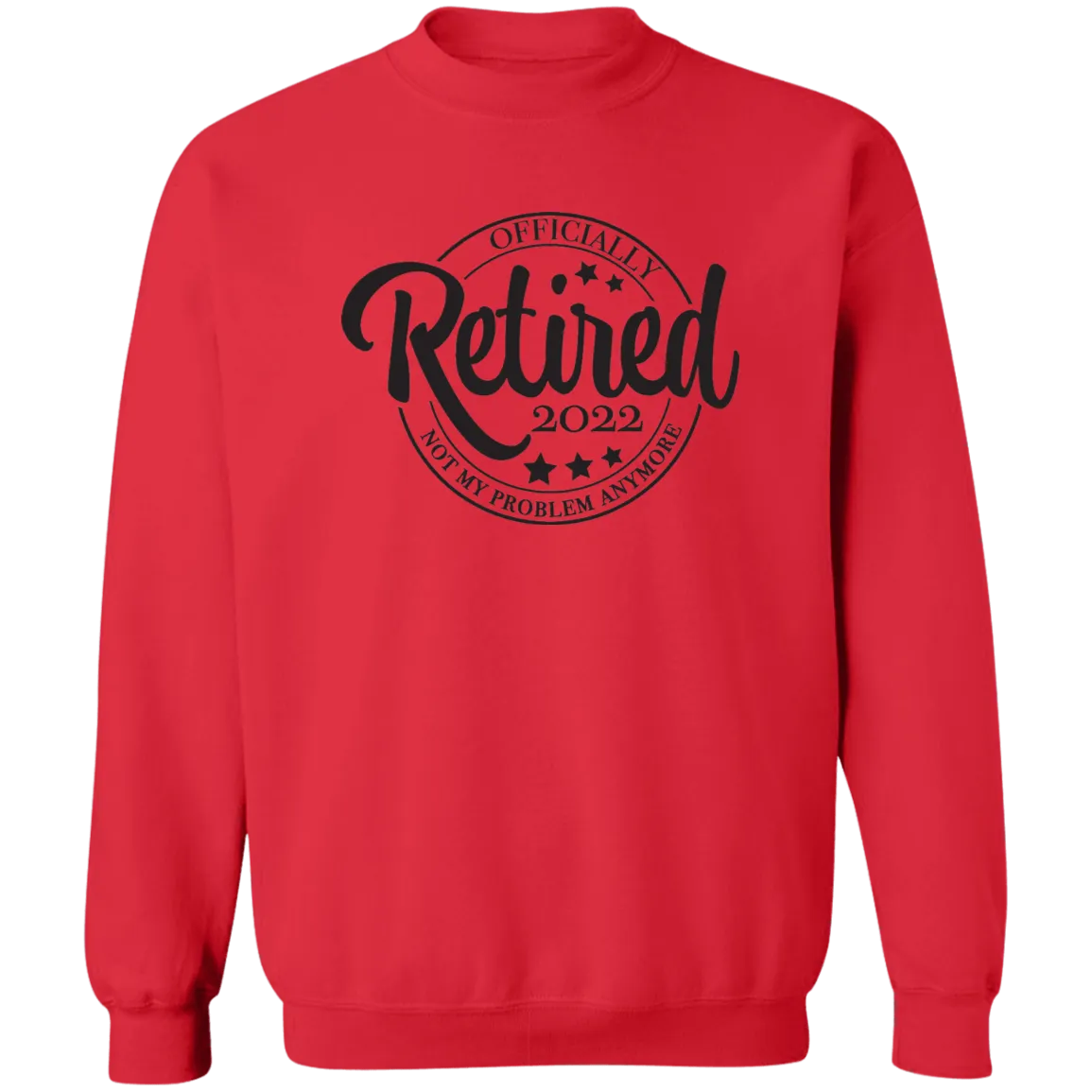 Retired 2022 Crewneck Pullover Sweatshirt