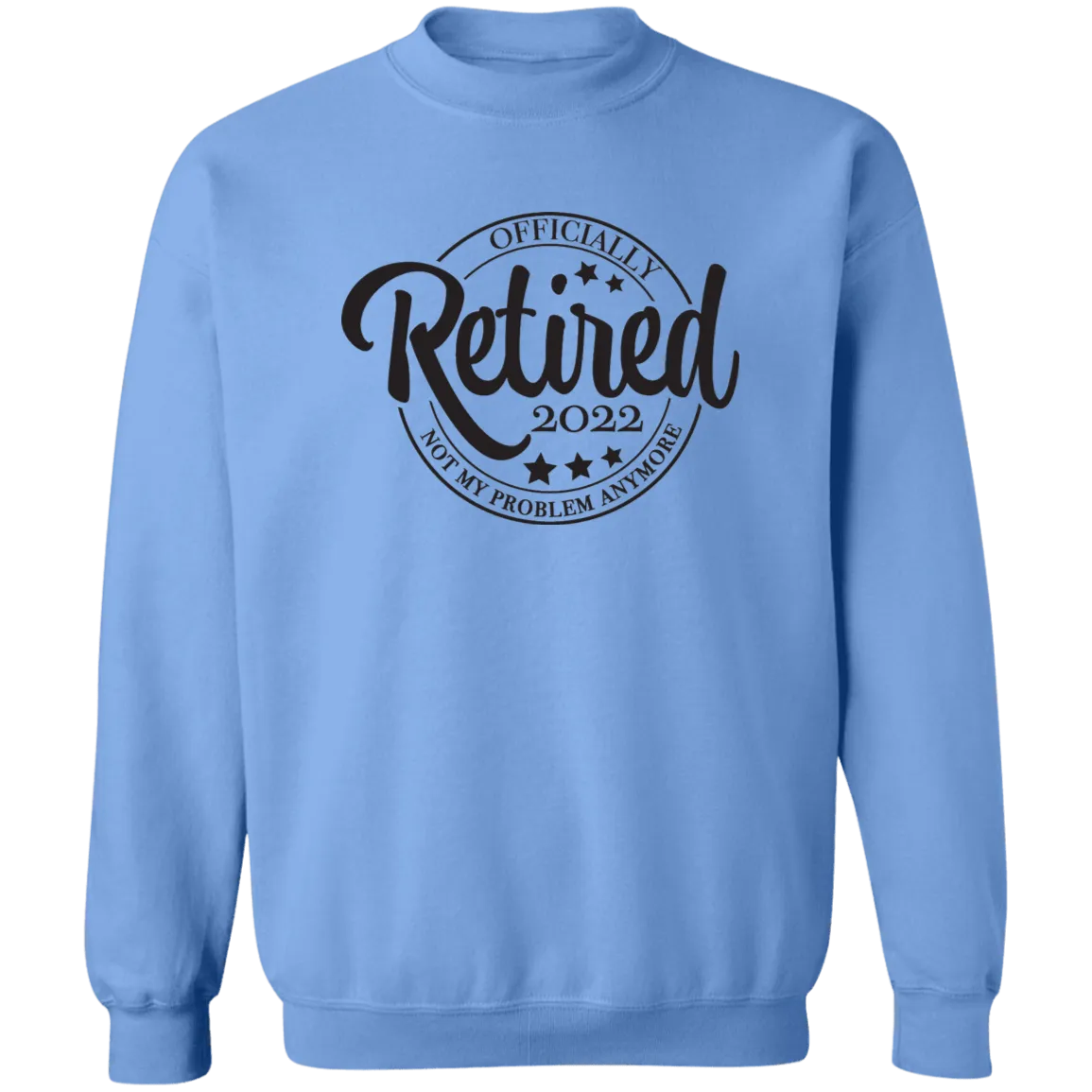 Retired 2022 Crewneck Pullover Sweatshirt