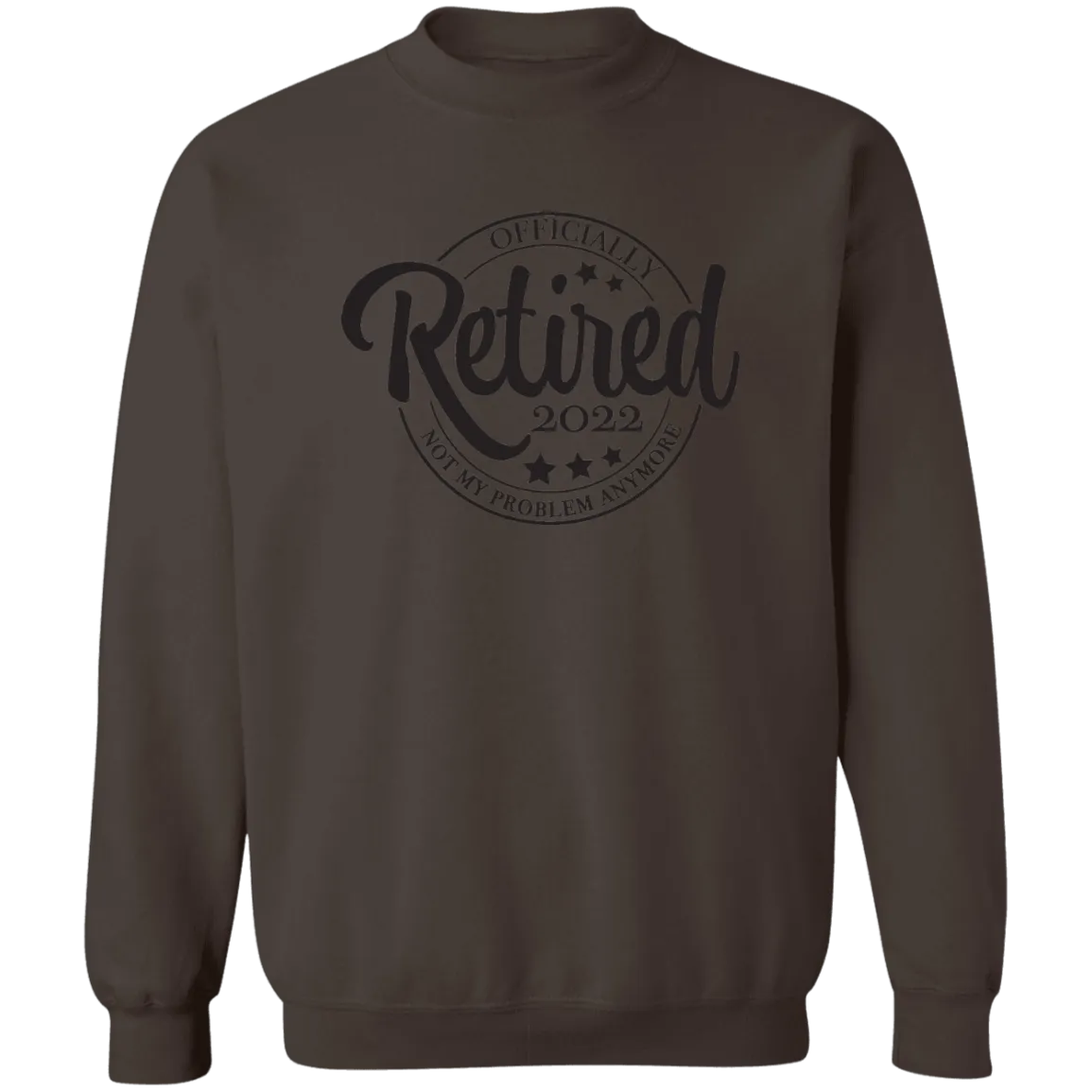 Retired 2022 Crewneck Pullover Sweatshirt