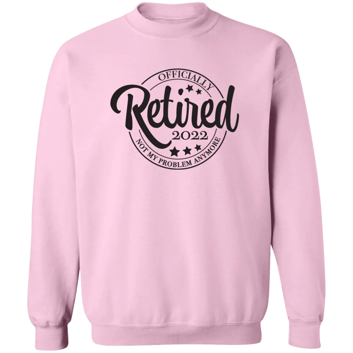 Retired 2022 Crewneck Pullover Sweatshirt