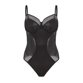 Rhonda Low Back Thong Bodysuit