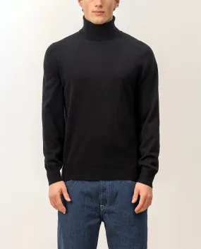 Rollkragen Pullover aus Cashmere in Schwarz