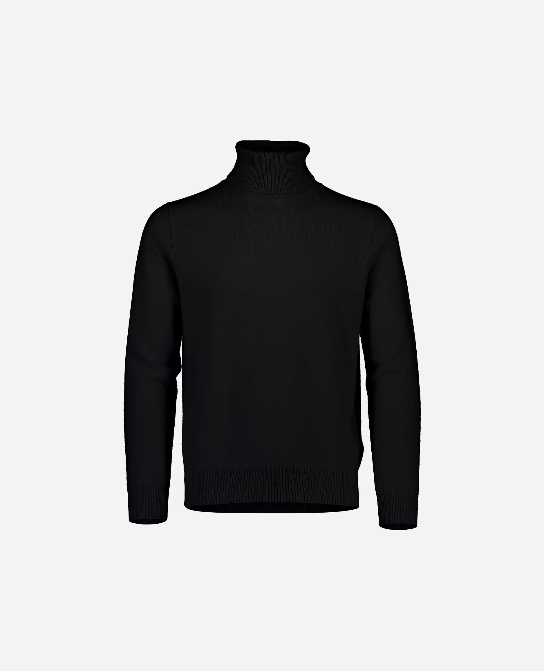 Rollkragen Pullover aus Cashmere in Schwarz