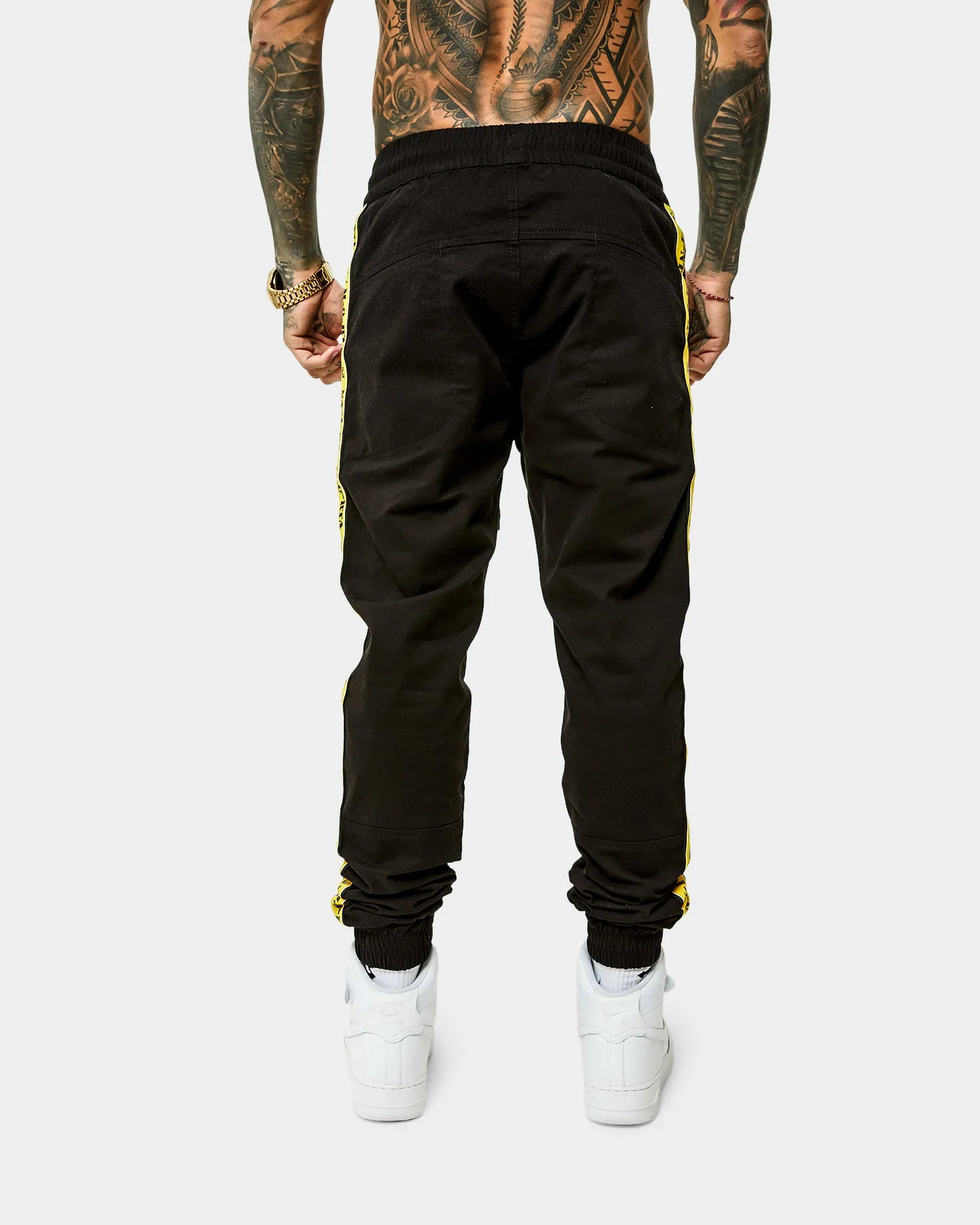 Saint Morta Monolith Sport Joggers Black/Yellow