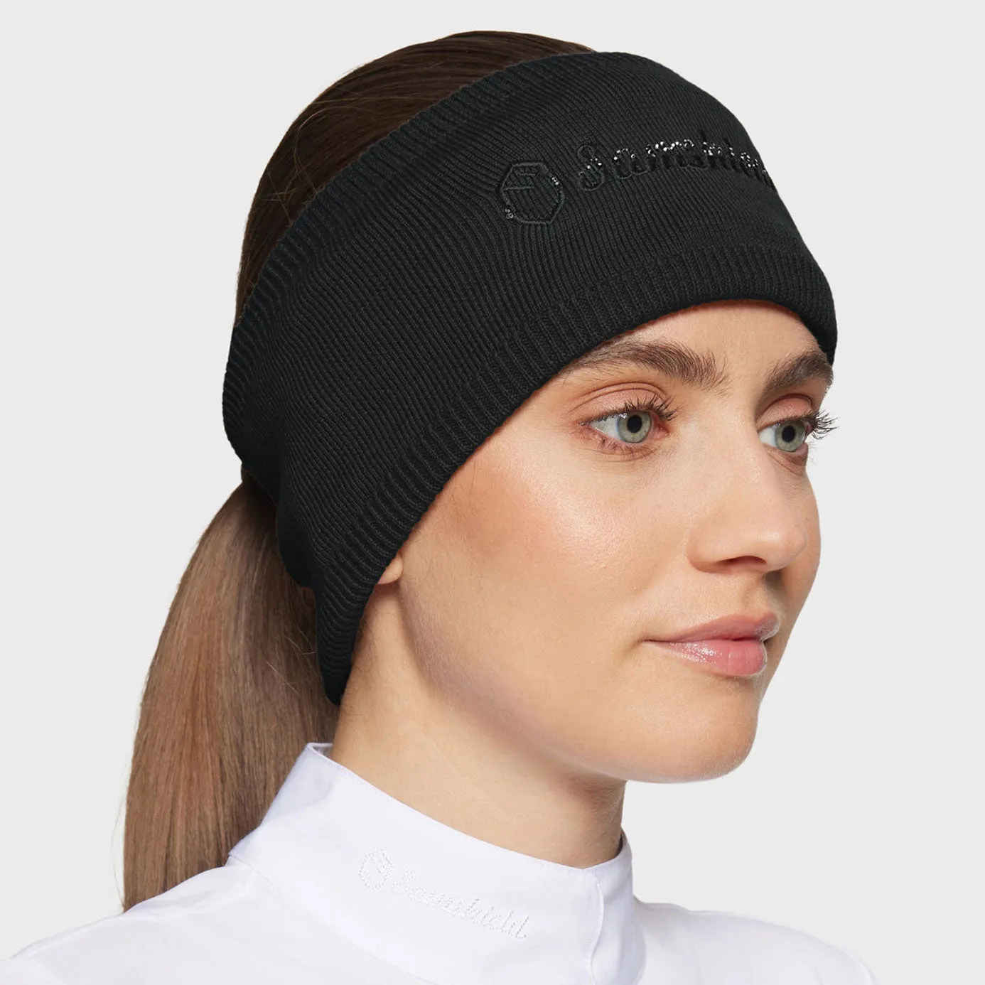 Samshield Amalie Crystal Headband - Black