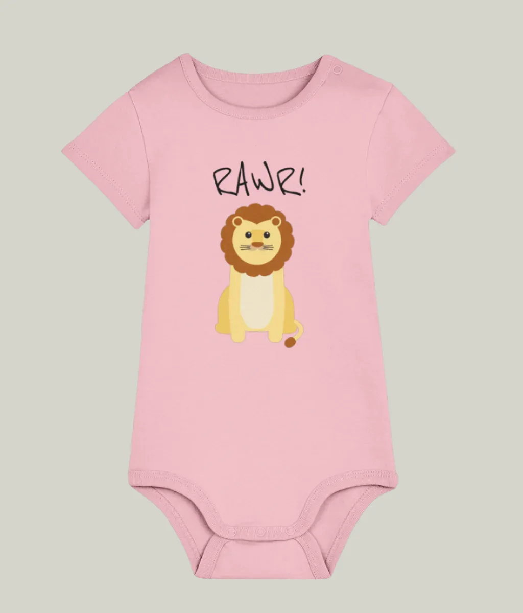 See'-soo Baby "Lion" 100% Organic Cotton Bodysuit