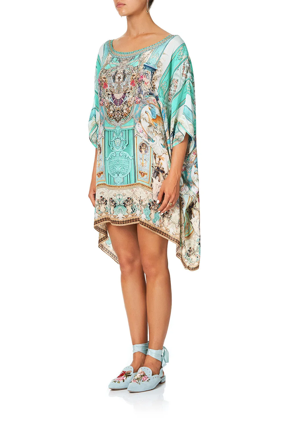 SHORT ROUND NECK KAFTAN I DREAM OF MARIE