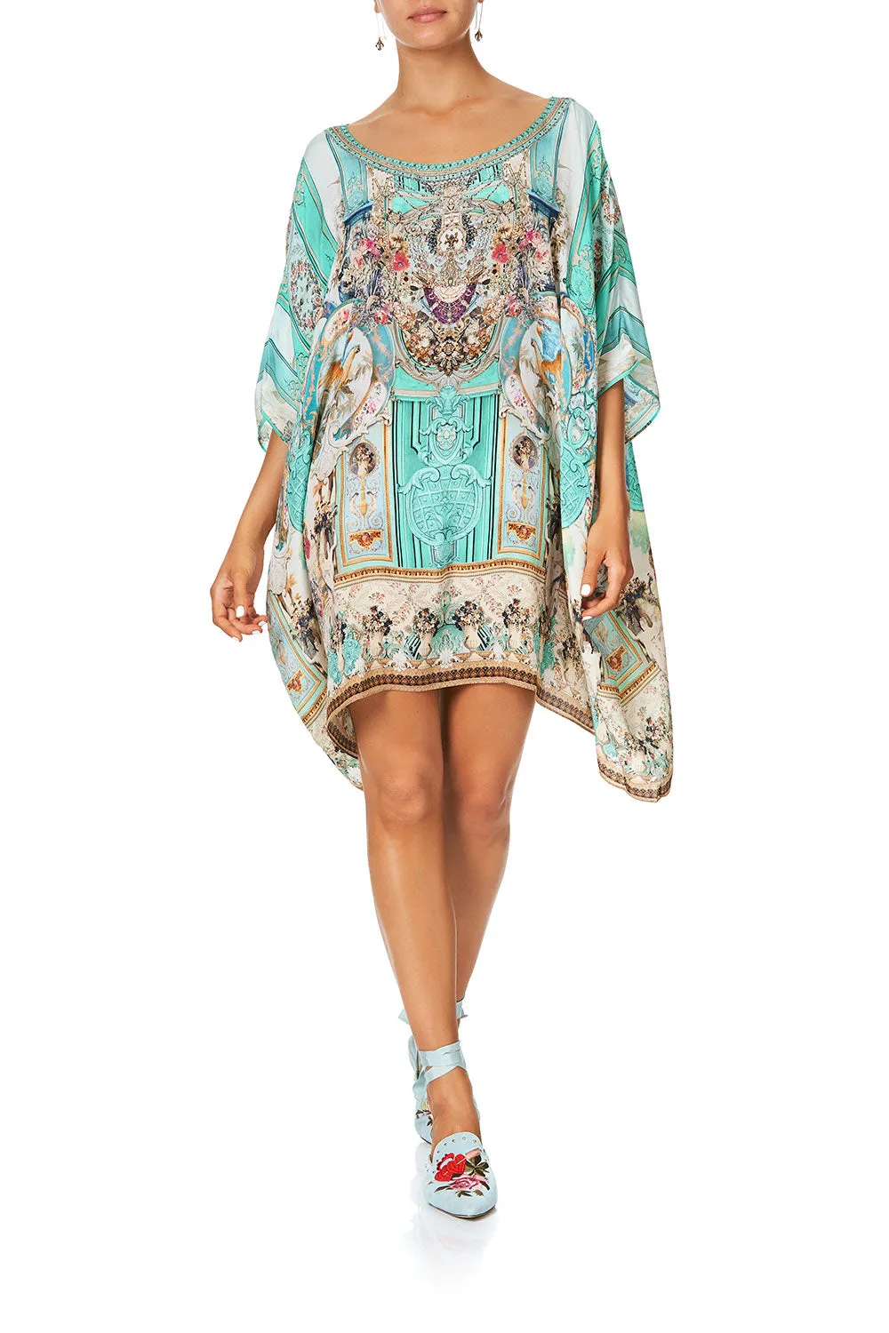 SHORT ROUND NECK KAFTAN I DREAM OF MARIE