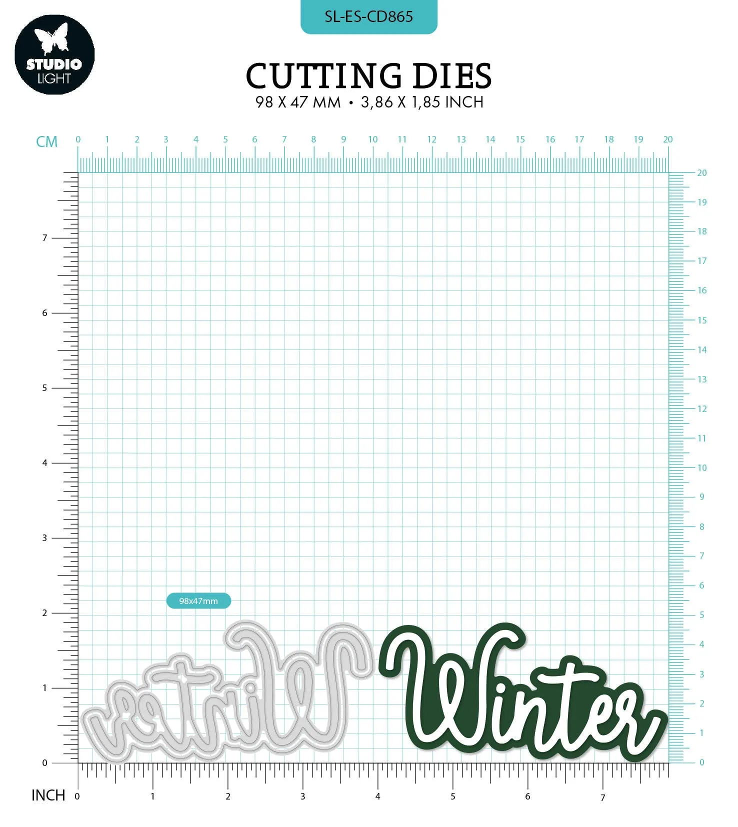 SL Cutting Dies Winter Essentials 2 PC