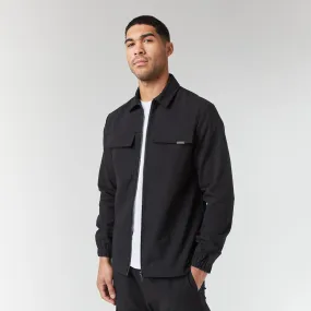 Smart Utility Overshirt | Black