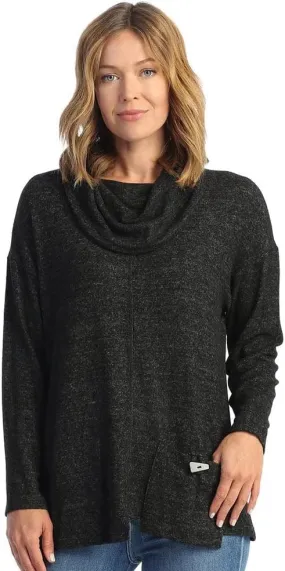 Soft-Brushed Knit Tunic