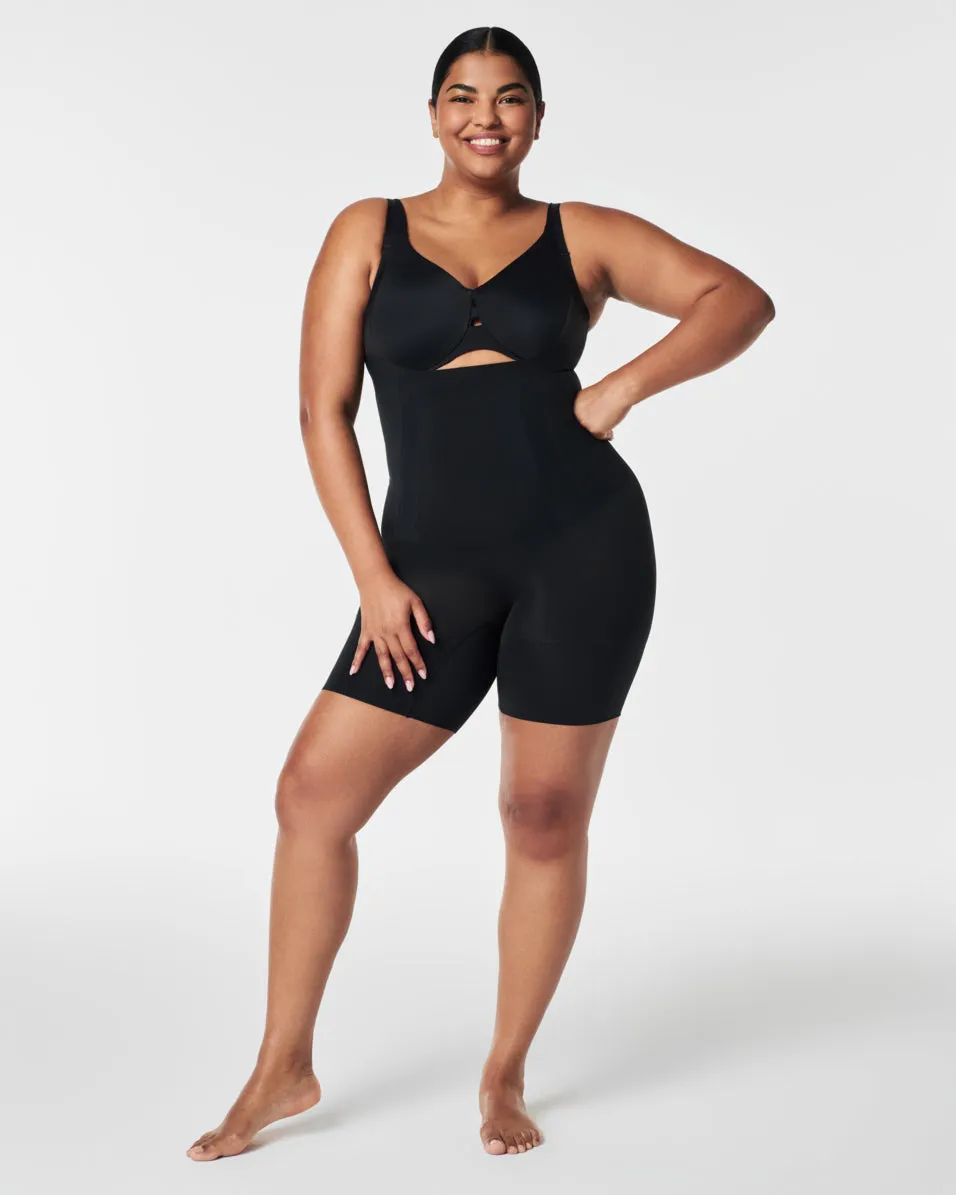 SPANXsculpt™ OnCore Open-Bust Mid-Thigh Bodysuit