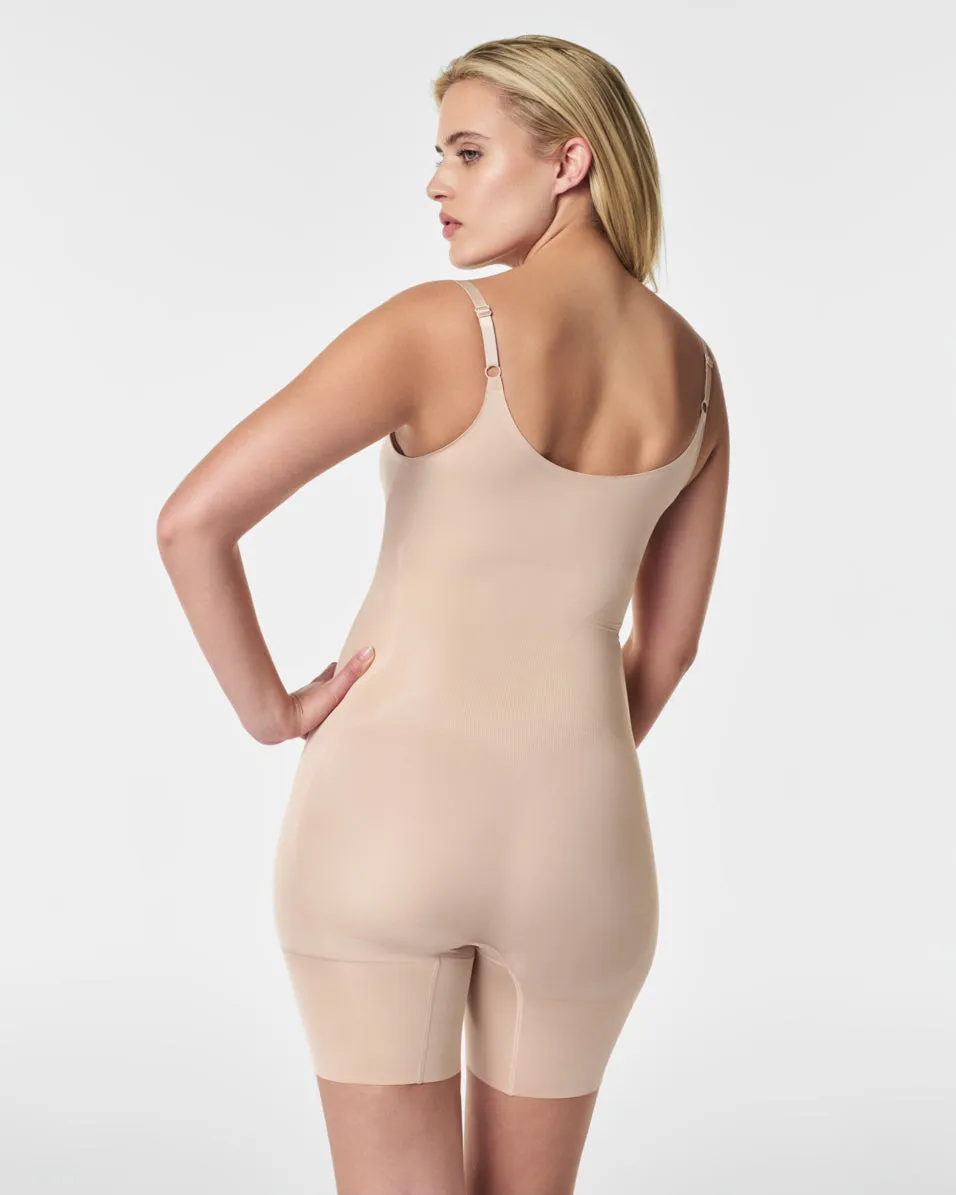 SPANXsculpt™ OnCore Open-Bust Mid-Thigh Bodysuit