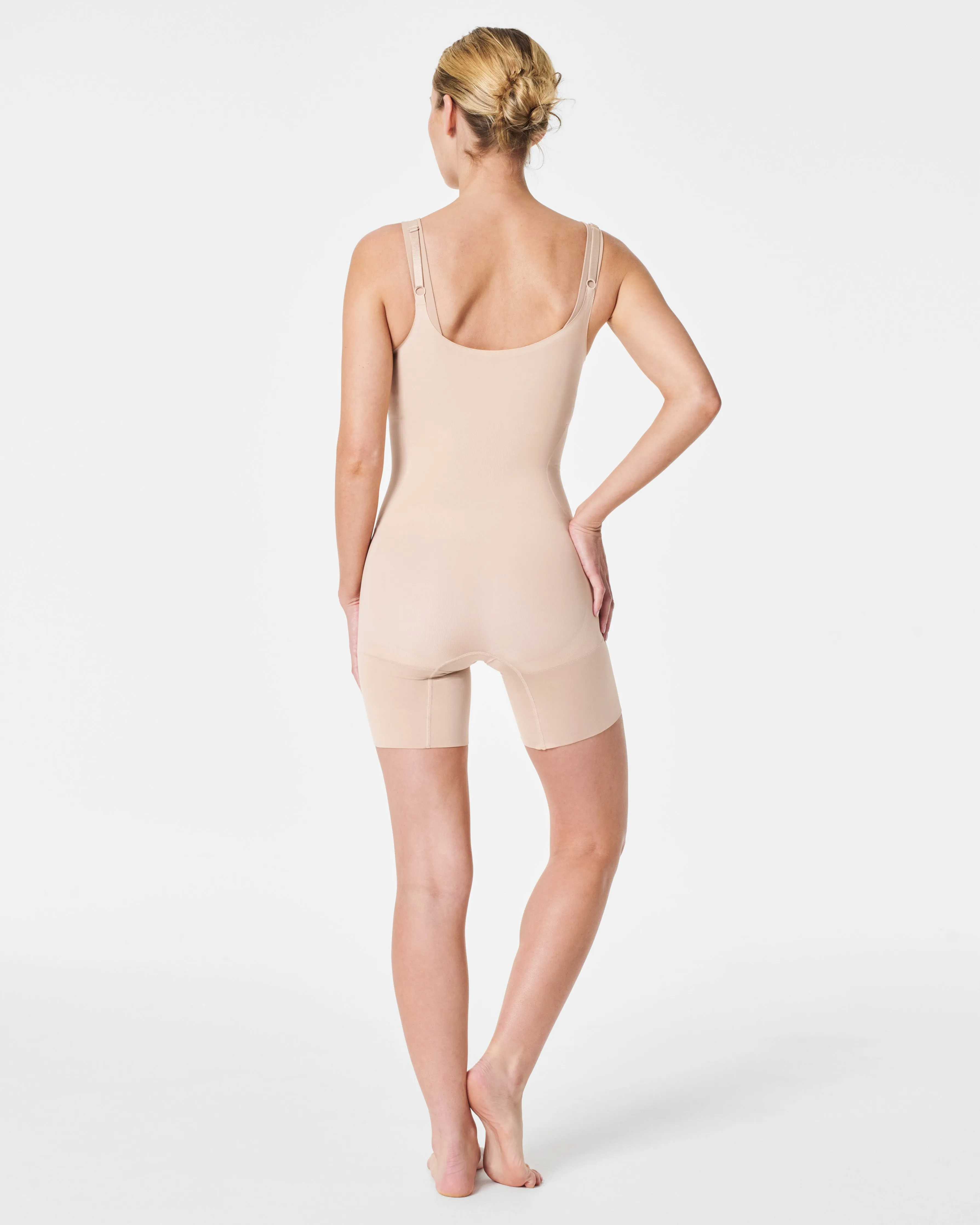 SPANXsculpt™ OnCore Open-Bust Mid-Thigh Bodysuit