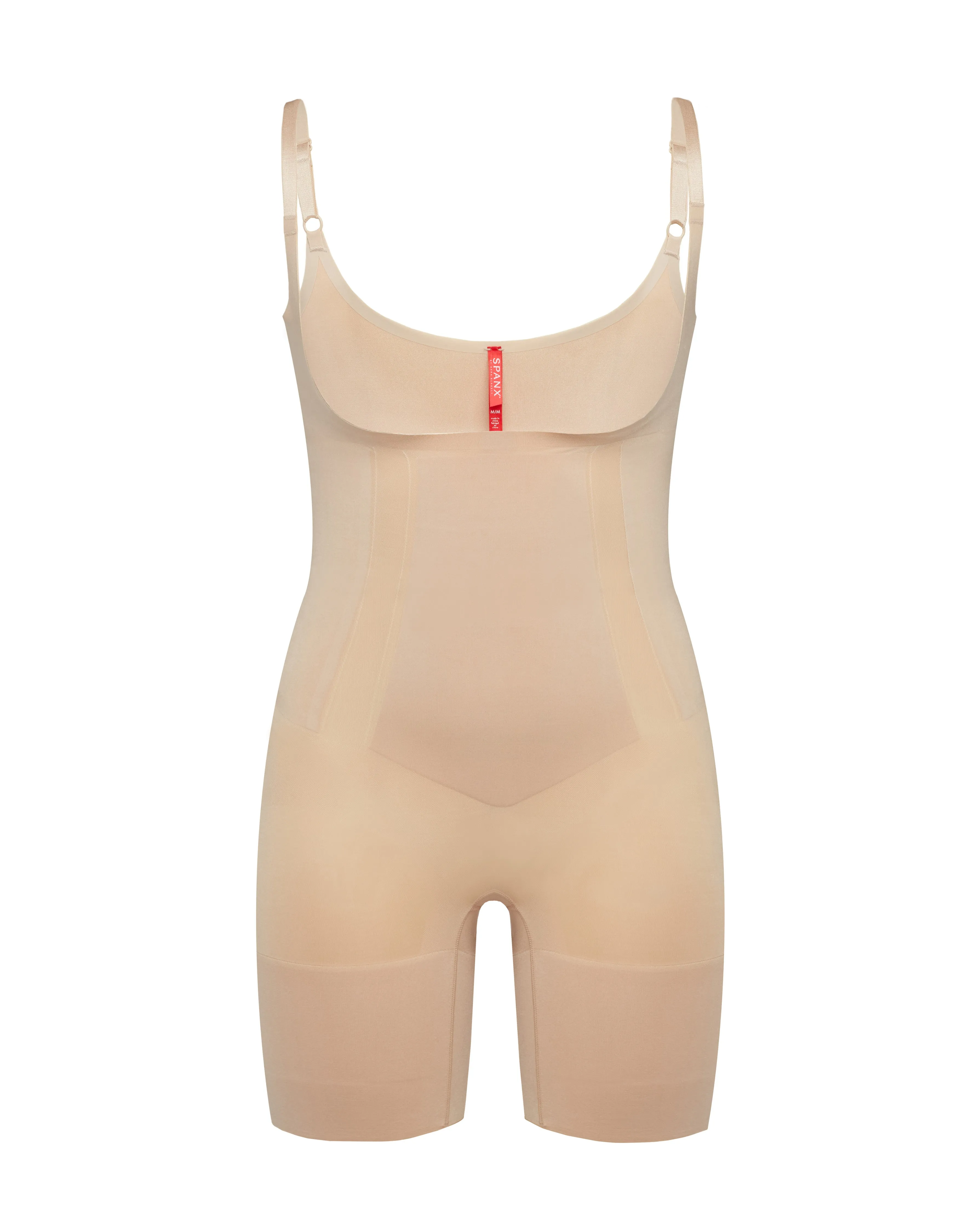 SPANXsculpt™ OnCore Open-Bust Mid-Thigh Bodysuit