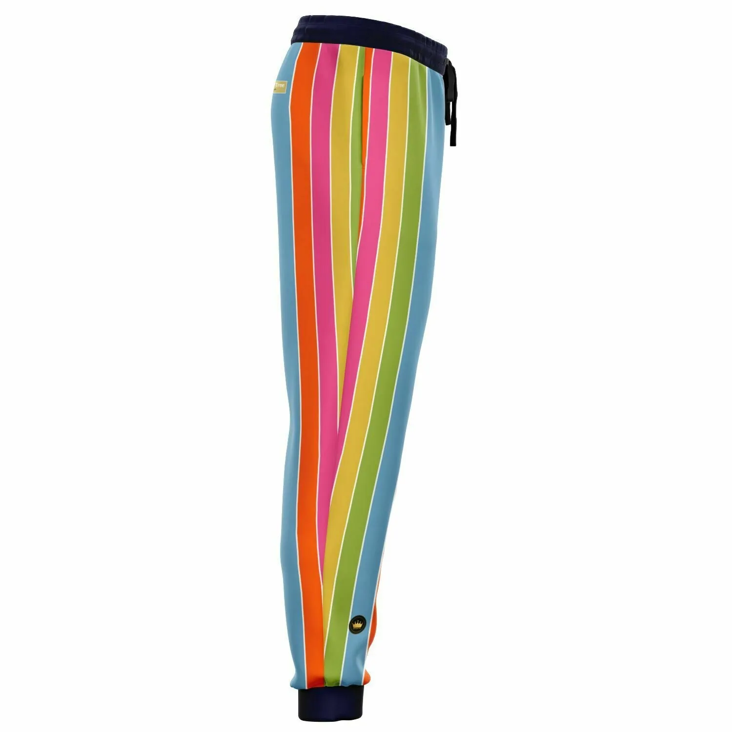 Spring Rain Rugby Stripe Eco-Poly Unisex Joggers