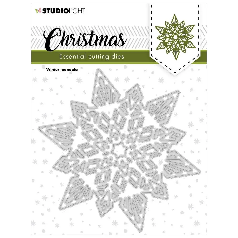 Studio Light Essentials Cutting Die Nr. 249 - Christmas Winter Mandala*