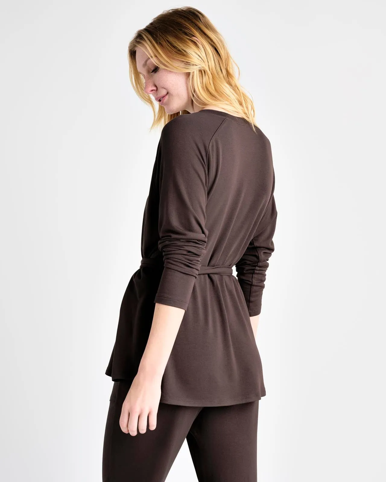 Supersoft Tie Tunic Top