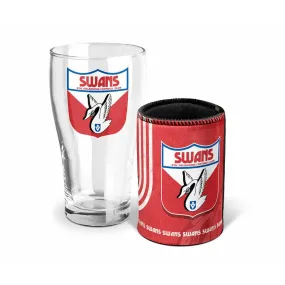 Sydney Swans Heritage Pint & Cooler Set