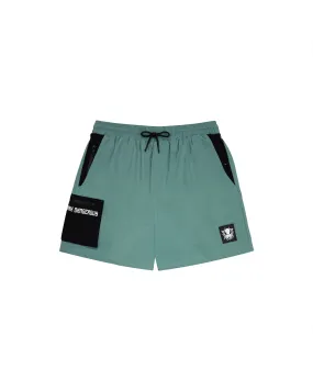 TEAL GREEN ALL CONDITIONS SHORTS