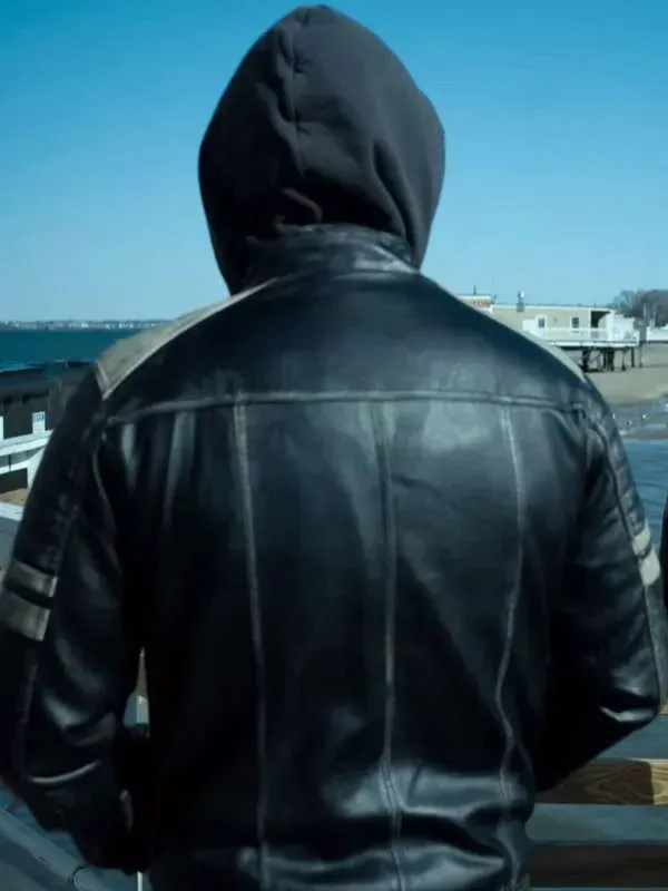 The Instigators 2024 Casey Affleck Leather Jacket