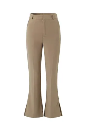 'Ulyana' High-Waist Flared Trousers (2 Colors)