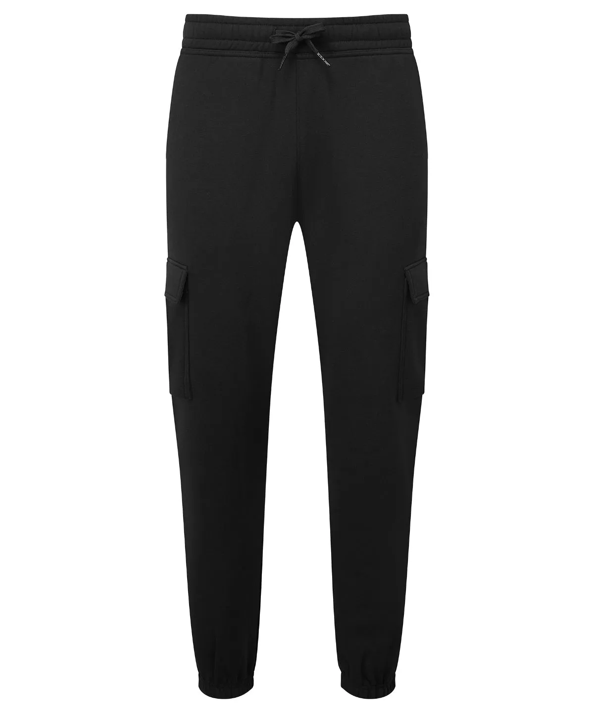 Unisex TriDri® cargo recycled joggers | Black