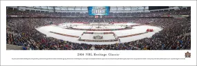 Vancouver Canucks 2014 Heritage Classic at BC Place Panoramic Poster Print - Blakeway