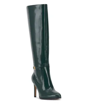 Vince Camuto SKYLIE4 EXTRA WIDE CALF MALLARD GREEN/POLISHED GLOS