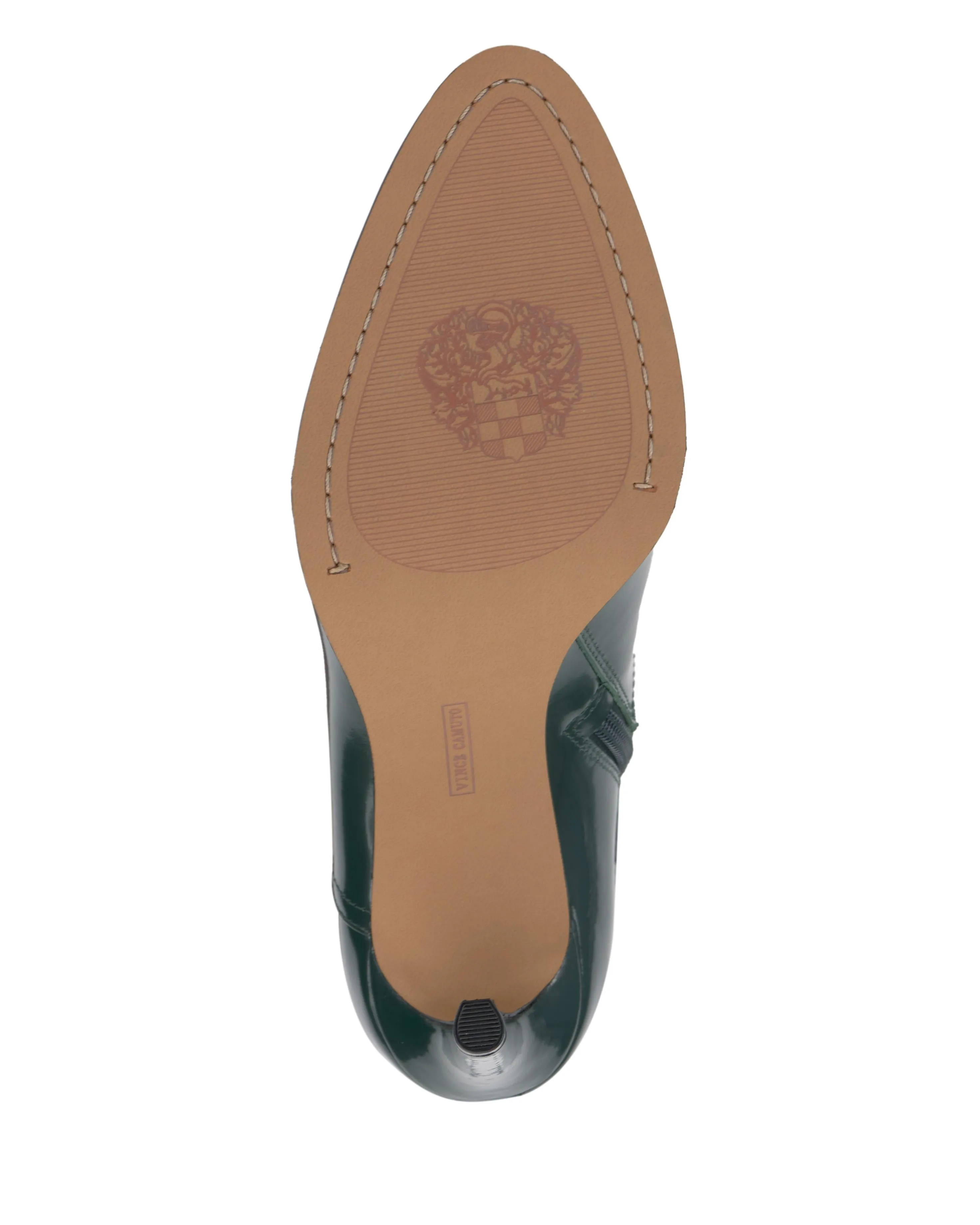 Vince Camuto SKYLIE4 EXTRA WIDE CALF MALLARD GREEN/POLISHED GLOS