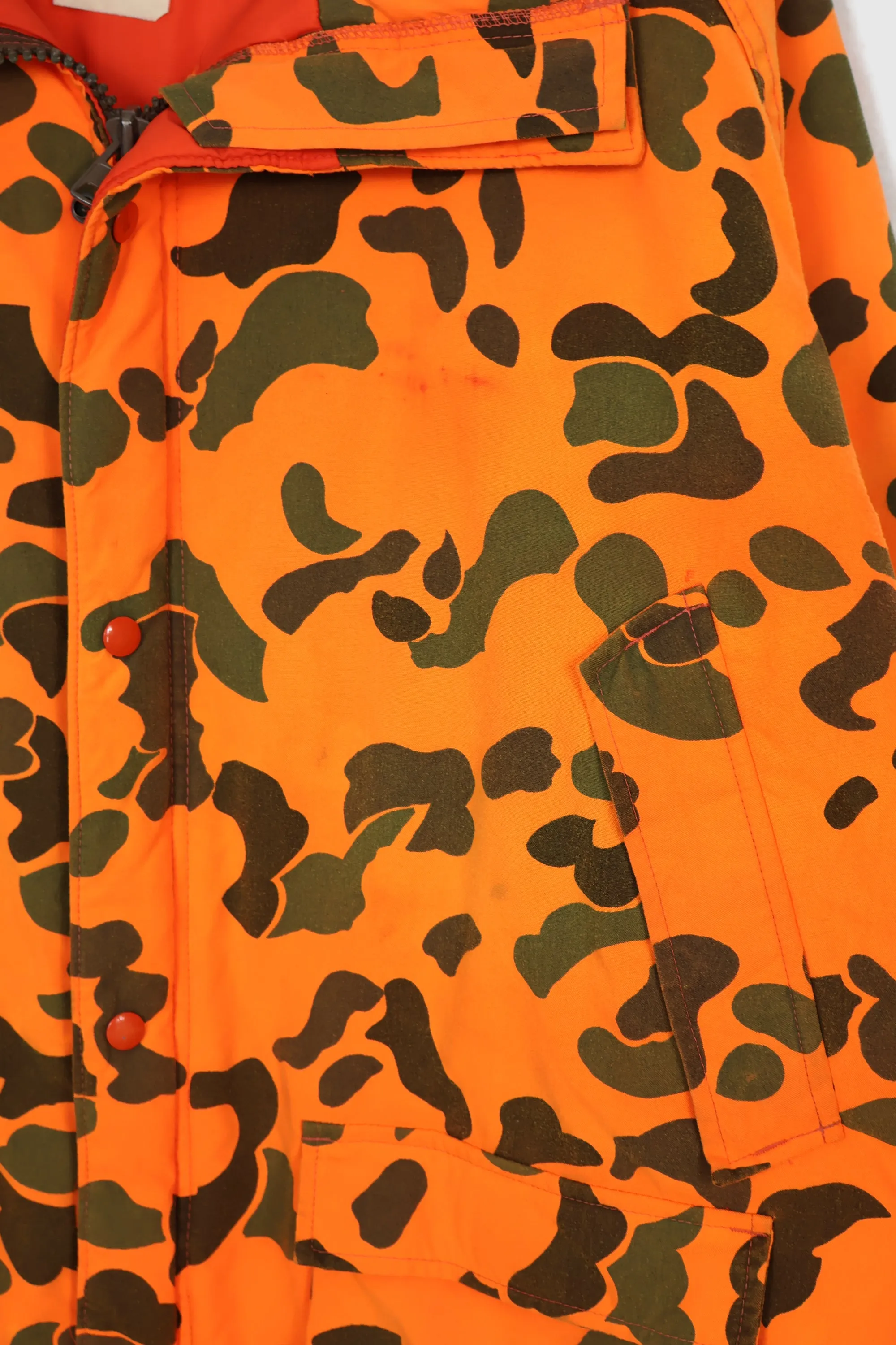 Vintage Woolrich Orange Camo Jacket