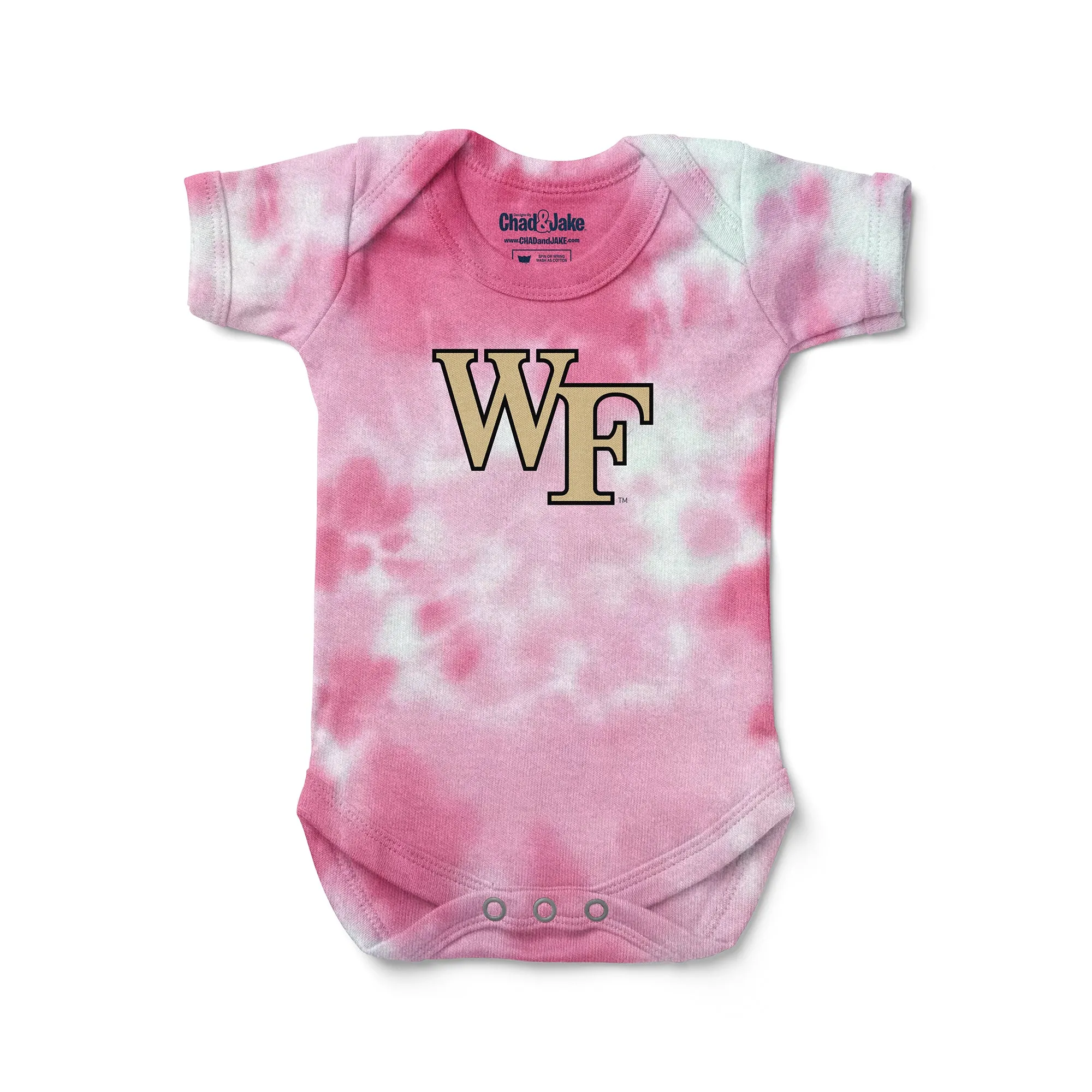 Wake Forest Demon Deacons Tie Dye Bodysuit