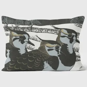 Winter Lapwings - Robert Gillmor Cushion