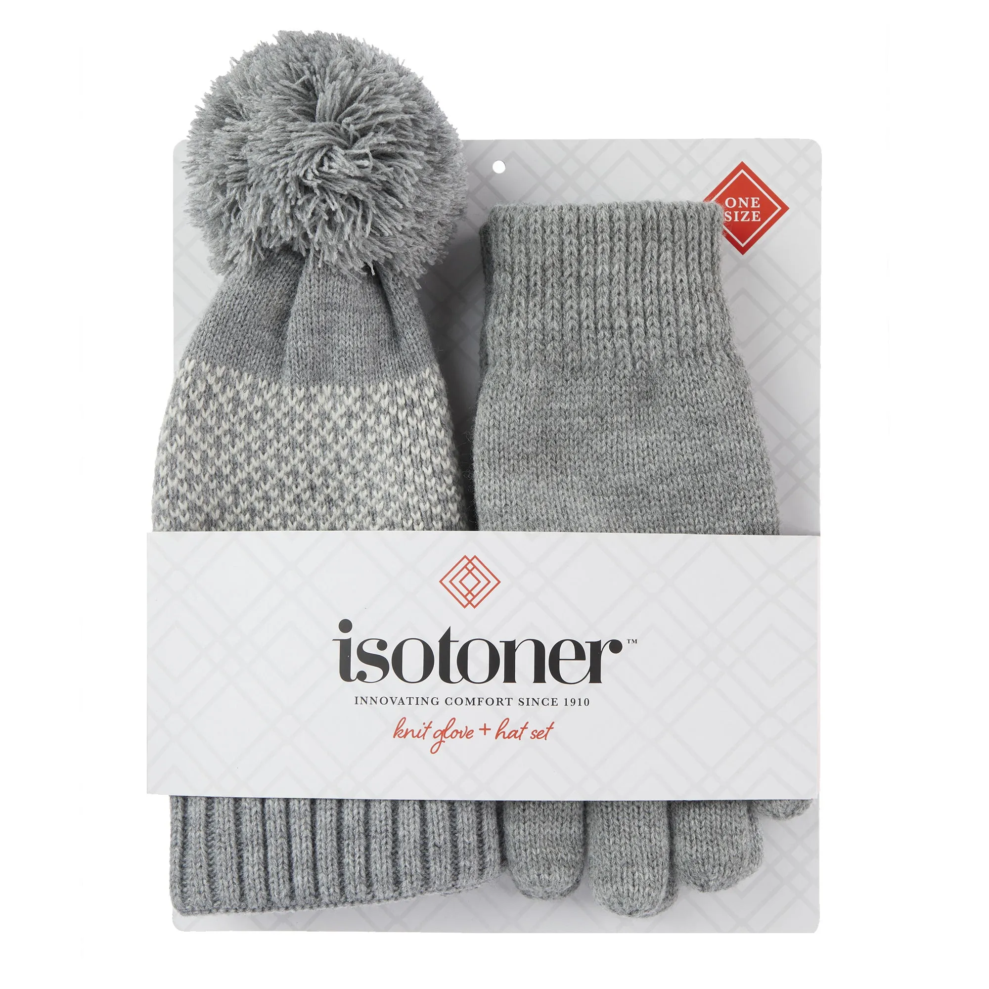 Women's Knit Glove and Knit Hat Gift Set